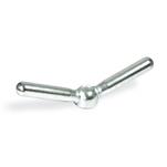 Clamp Nuts with Double Lever, Steel