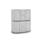 GN 449.1 Loquets à came de porte à vis d'étrier, plastique, réglable, ave cache Type: A - Fermeture à déclic, sans poignée étrier
Couleur: LG - gris, finition mat