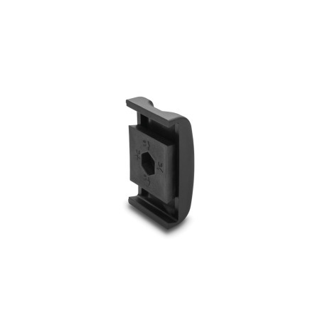 GN 6475.5 Side Guide Clamps, for Side Guides GN 6475 / GN 6475.1 / GN 6475.2, Plastic, without Retaining Rod Type: T - Retaining profile trapezoidal