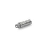 Spring Plungers, Press-On Type, with Bolt