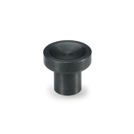 GN 676.1 Knobs, Steel Type: A - Without knurl