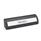 GN 430.1 Ledge Handles, with Lettering Block Finish: SW - Black, RAL 9005, textured finish