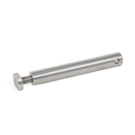 GN 6473.2 Connecting Elements, for GN 6471 / GN 6472 / GN 6473.1, Stainless Steel, Retaining Rod Type: HS - Retaining set