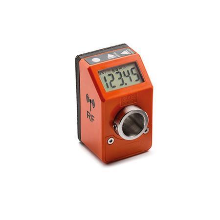 GN 9154 Position Indicators, 5 digits, Electronic, LCD-Display, with Data Transmission via Radio Frequency Color: OR - Orange, RAL 2004