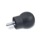 Poignées à boule Softline, plastique