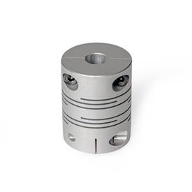 GN 2246 Beam Couplings with Clamping Hub 