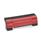 GN 630 Maniglie di sicurezza per protezioni, plastica Colore: DRT - rosso, RAL 3000, finitura lucida