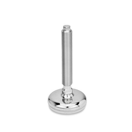 AWTURBO 4 Piedini Antivibrazione Per Cyclette Peloton - Gomma Antiscivolo 3/8 Pollici