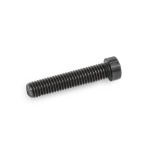 Socket Cap Screws, Steel, with Low-Profile Head and Reduced Head Diameter, with Internal Hex