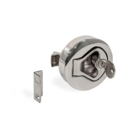 GN 449.5 Snap Latches, Stainless Steel, with Gripping Tray, with and without Lock Type: SC - With lock