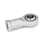 Ball Joint Heads with Internal Thread, Steel