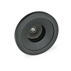 GN 323.8 Disk Handwheels, for Position Indicators GN 000.8 / GN 000.3 Type: A - Without handle