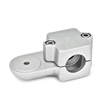 Swivel Clamp Connectors GN 279: Aluminum, Split Assembly