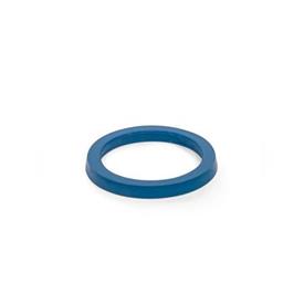GN 7600 Sealing Rings, Hygienic Design Material: FKM - Fluorine rubber