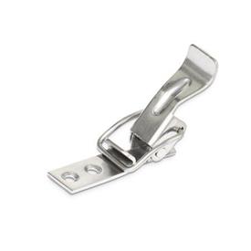 GN 832.1 Toggle Latches, Steel / Stainless Steel Material: NI - Stainless steel
