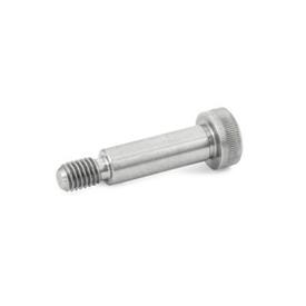 ISO 7379 Vis épaulées, inox, avec collier 