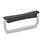 GN 425.9 Poignées rabattables en inox Type: A - Filetage pour fixation depuis l'arrière
N° d'identification: 1 - Poignée rabattable 90°
Finition: SW - noir, RAL 9005, finition texturée