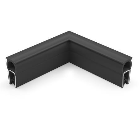 Edge Protection Seal Profile Corners GN 2181: Material NBR / EPDM (UL-certified), Vulcanized