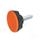 GN 636.4 Sterngriffschrauben, Kunststoff Farbe: DOR - orange, RAL 2004, matt