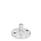 GN 23 Pieds de machine, inox Type (socle): D1 - finement tourné, avec sous-couche en caoutchouc, noir
Version de la vis: X - hexagone externe, filetage femelle