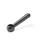 GN 204 Short Clamping Levers, Steel Type: L - Angled lever with plain bore