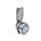 GN 115 Loquets, inox, manipulation par clé à douille, classe de protection IP 69k Type: AD7 - Avec trois méplats extérieurs