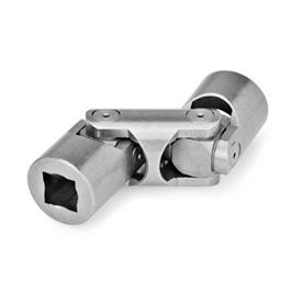DIN 808 Universal Joints with Friction Bearing Bore code: V - With square<br />Type: DG - Double, friction bearing