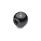 DIN 319 Ball Knobs, Press-On Type, Plastic Material: KU - Plastic
Type: L - With tolerance ring