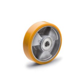 GN 22885 Wheels, Wheel Tread Polyurethane, Wheel Core Aluminum Bearing type: K - Ball bearing<br />Type: A - Wheel without bracket