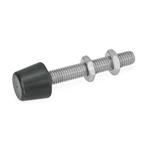 Stainless Steel Clamping Screws with Rubber Thrust Pad