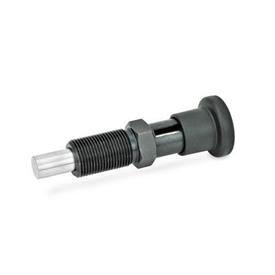 GN 817.8 Indexing Plungers, Removable Type: C - With rest position, without lock nut