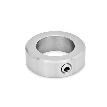 GN 705 Shaft Collars, Stainless Steel 