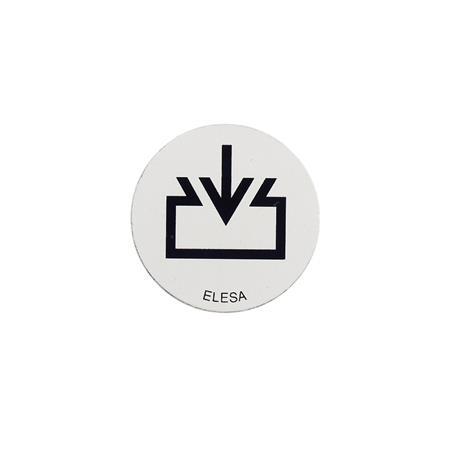 GN 747.1 Aluminum Disks with Re-Fill Symbol, for GN 745 / GN 745.2 