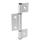GN 2295 Hinges, for Aluminum Profiles / Panel Elements, Three-Part Type: A - Exterior hinge wings
Coding: C - With countersunk holes
l<sub>2</sub>: 165 / 335