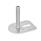 GN 43 Piedini di livellamento, acciaio INOX, con aletta di fissaggio, a forma rettangolare Form: E0 - Senza disco antiscivolo, con un foro asolato
Versione (vite): U - Senza dado, esagono interno in alto e sede per chiave in basso