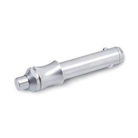 GN 113.4 Stainless Steel Ball Lock Pins with Hollow for Grip, AISI 630 
