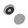 GN 53.1 Aimants, en forme de disque, logement en plastique Couleur: GR - gris, RAL 7040