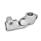 GN 284 Swivel Clamp Connector Joints, Aluminum Type: T - Adjustment with 15° division (serration)
Finish: BL - Plain finish, matte shot-plasted