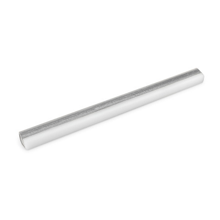 GN 6475 Side Guides, Plastic, Guide Contour Flat Material: HT - Polytetrafluorethylene
h<sub>1</sub>: 12