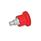 GN 822 Mini Indexing Plungers, Steel / Stainless Steel, Covered Indexing Mechanism, with Red Knob Material: ST - Steel
Type: B - Without rest position
Color: RT - Red, RAL 3000