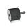 GN 451 Antivibranti in gomma, acciaio INOX Tipo: ES - con filettatura interna / perno filettato