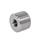GN 103.3 Trapezoidal Lead Nuts, Steel / Stainless Steel / Gunmetal / Plastic, Single- or Multi-Start, Cylindrical Identification no.: 1 - Short version (Material ST / NI)
Material: NI - Stainless steel
