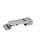 GN 821 Toggle Latches, Steel / Stainless Steel Type: S - with safety catch
Material: NI - Stainless steel
Identification No.: 2 - Short type