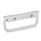 GN 425.9 Stainless Steel Folding Handles Type: B - Mounting the operator's side with through hole
Identification no.: 2 - Handle 90° foldaway, with retaining springs
Finish: GS - Matte shot-blasted finish