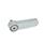 GN 720 Anschlagriegel Farbe: SR - silber, RAL 9006, strukturmatt