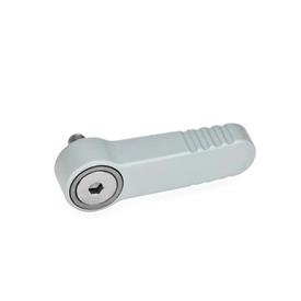 GN 720 Stop Locks Color: SR - Silver, RAL 9006, textured finish