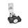 GN 115 Latches, Zinc Die Casting, with Operating Elements, Housing Collar Chrome Plated Type: KG - With wing knob