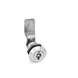 GN 516.5 Rotary Clamping Latches, Stainless Steel Type: VDE - With double bit