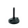GN 345.9 Leveling Feet, Plastic, with Threaded Stud, with 2 Mounting Holes Type: A - Without rubber pad