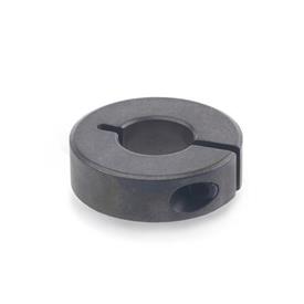GN 706.2 Semi-Split Shaft Collars, Steel / Aluminum Material: ST - Steel